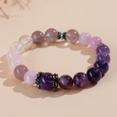 Natural Amethyst Multi-Gem Bracelet - Awakening & Healing